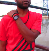 Brync Men Women Red Black Shirt Black Owned Fashion Brand