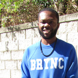 Brync Blue/White University Sweatshirt