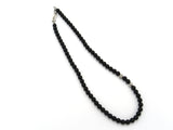 Brync Black Men Women Beaded Necklace Handmade