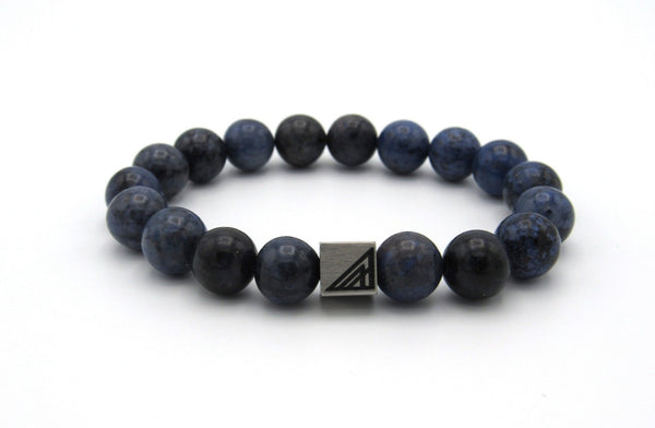 Brync Black and Blue Men Women Beaded Bracelet Handmade how to wear beaded bracelets beaded bracelets in style