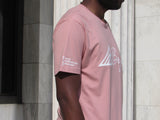 Brync Men Women pink white Shirt