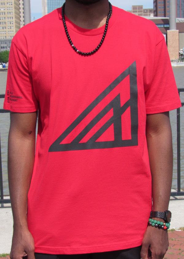Brync Men Women Red Black Shirt Black Owned Fashion Brand