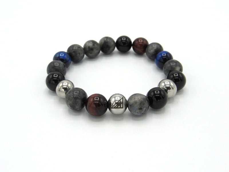 Brync Red Tiger Eye Blue Men Women Beaded Bracelet Black Owned Jewelry Brand Gifts how to wear beaded bracelets beaded bracelets in style; store jewelry store