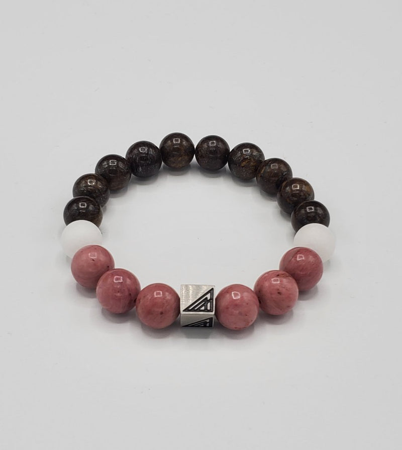 Brync Beaded Bracelet women men beaded bracelet luxury beaded bracelet valentine's day beaded bracelet pink white brown