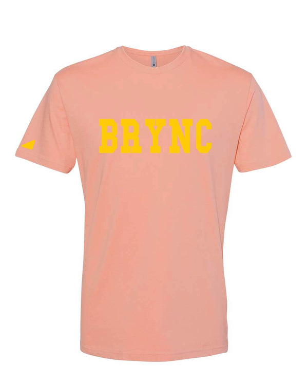 Brync Men Women yellow gold pink Shirt Black Owned Fashion Brand
